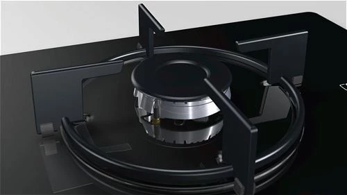 Bosch POP6C6B11O Doğalgazlı Siyah Cam Ankastre Ocak - 2