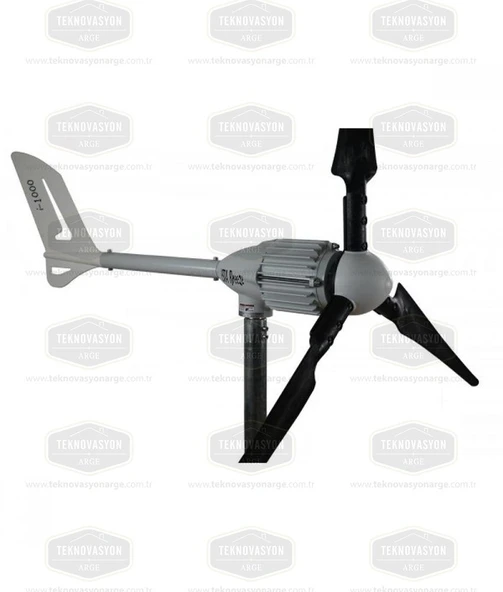 İSTA-BREEZE 1000 WATT 48 VOLT Rüzgar Türbini İ-1000 - En İyi Fiyat - Resim 2