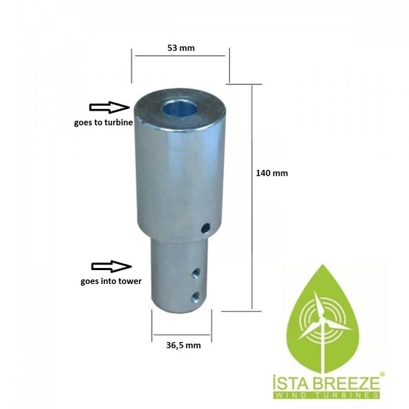 İstaBreeze Adaptör - Air Speed Rüzgar Türbini için - 7