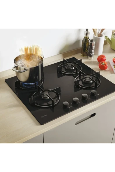 Hoover Canddy Dijital 3'lü Turbo Siyah Cam Ankastre Set (hdg6c2gbtk-cvw6bb-fcp405n/e) - 5