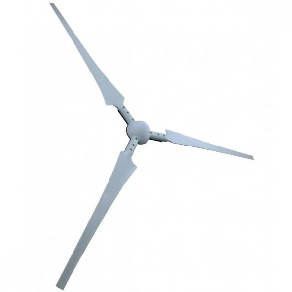 İstabreeze Kanat Seti - 107 cm 3'lü Beyaz Kanat Seti Ø2,10m - Resim 3