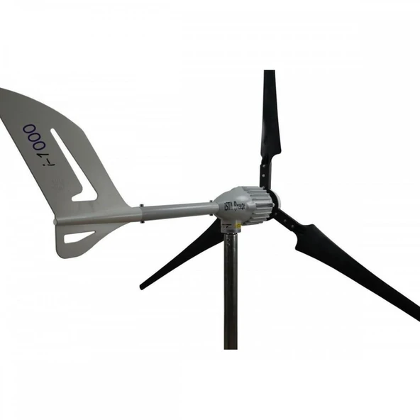 İSTA-BREEZE İ-1000 WATT 24 V Rüzgar Türbini + Hibrit Şarj Kontrol Cihazı - Resim 2