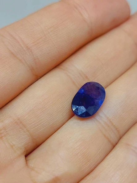 Safir Taşı Oval Kesim (Ortalama 4.95 karat) (55624) - Resim 3