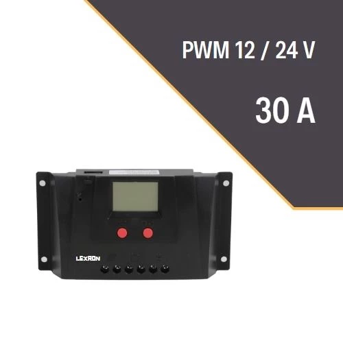30A Lexron PWM Şarj Kontrol Cihazı
