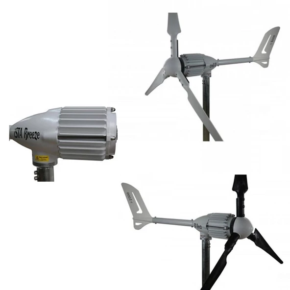 İSTA-BREEZE 1000 WATT 48 VOLT Rüzgar Türbini İ-1000 - En İyi Fiyat - Resim 4