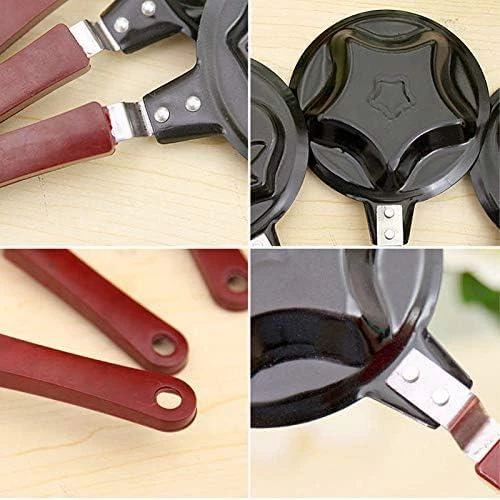 Figürlü Yumurta Pişirme Tavası Yapışmaz Krep Tavası Yumurta Sahanı Yumurta Sunum Tava - 3