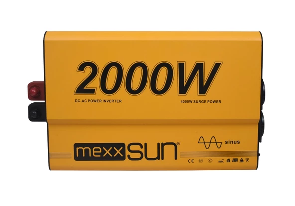 2000W 24V Mexxsun Tam Sinüs İnverter
