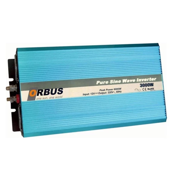 Orbus 12 V 3000 W Tam Sinüs İnverter