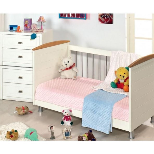 Mora Mia Bella Casa Luxury Bebe Battaniye 80X110 Mavi