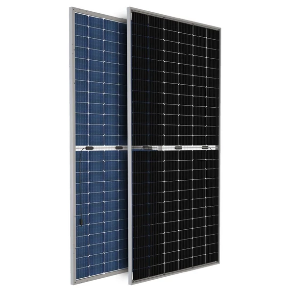 CW Enerji 450 Watt Half-Cut Multi 9 Busbar Bifacial Güneş Paneli ürün görseli 1