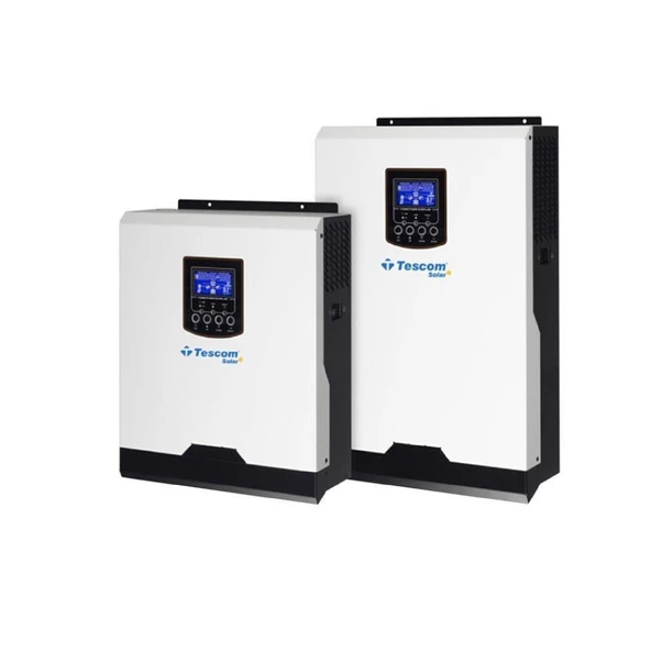 TESCOM 5 Kva 5KW 5000 Watt 48 Volt Tam Sinüs Akıllı Inverter İnvertör ürün görseli 1