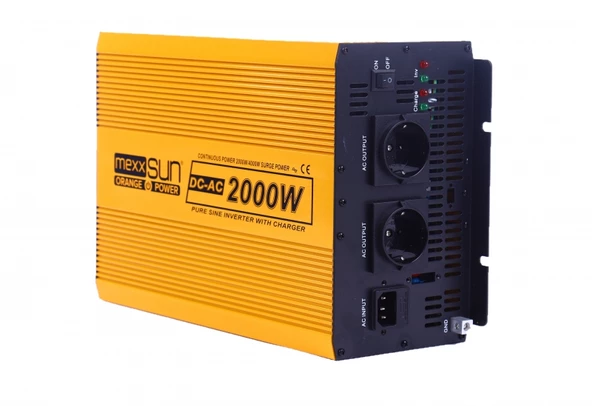 Mexxsun Tam Sinüs Şarjlı İnverter 12V 2000W - 4