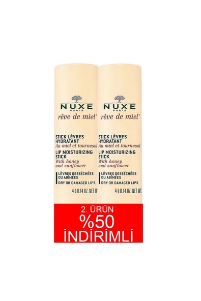 Nuxe Reve De Miel Dudak Stick 4 gr 2'li