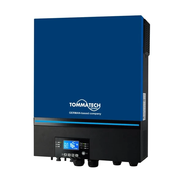 TommaTech MPlus 3.6 Kva 3.6KW 24 Volt MPPT 1 Faz Akıllı İnverter İnvertör