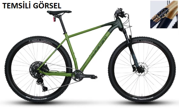 29J CARRARO BIG 910 10V HD DAĞ BİSİKLETİ - KOYU LACİVERT BRONZ - 48 KADRO