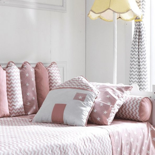 Soft Baby My Home Montessori Uyku Seti 90x190 Pink - 4