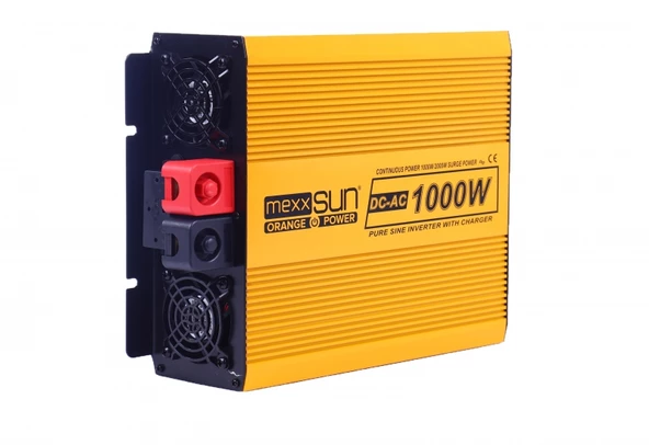 Mexxsun Tam Sinüs Şarjlı İnverter / Ekranlı 12V 1000W - Resim 2