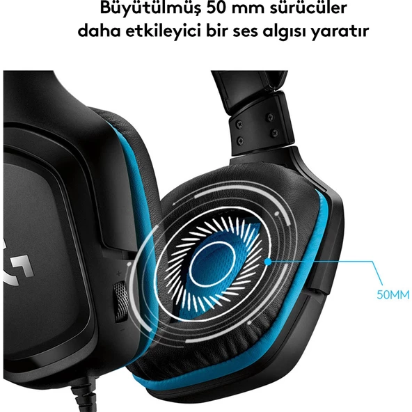 Logitech G G432 7.1 Oyuncu Kulaklığı 981-000770 - 4