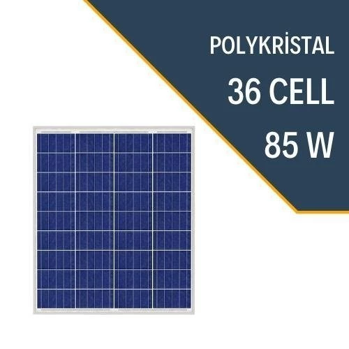 Lexron 85w Polykristal Güneş Paneli - 2