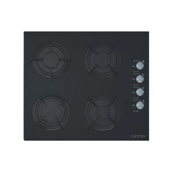 Cucinox Siyah Ankastre Set ( F 18 Siyah D 60 cm Davlumbaz- GLS 640 60 cm Ankastre Ocak-MFA 605 Ankastre Fırın) - 4