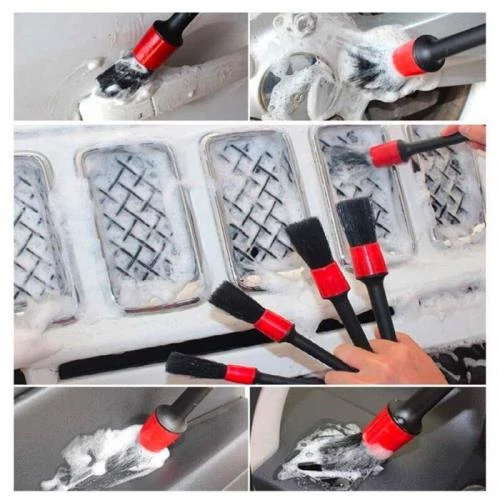 Zhltools 11 Parça Araç Detaylı Temizlik Seti Fırçaları - 5