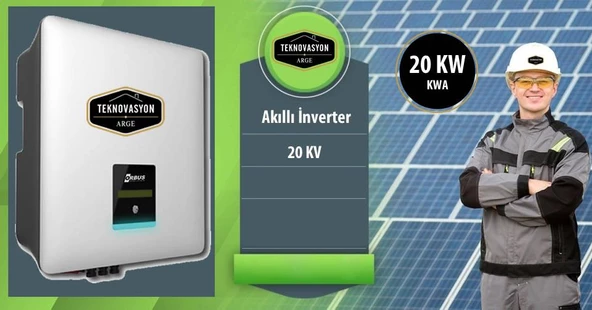 ON GRİD  Öztüketim 20 kW kVA Trifaze Solar Güneş Paneli Paket Sistemi - Resim 5