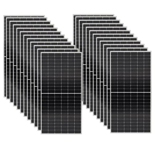 Güneş Enerjisi Solar Paketi 11kVA İnverter 550W Güneş Paneli 200Ah Jel Akü - 5