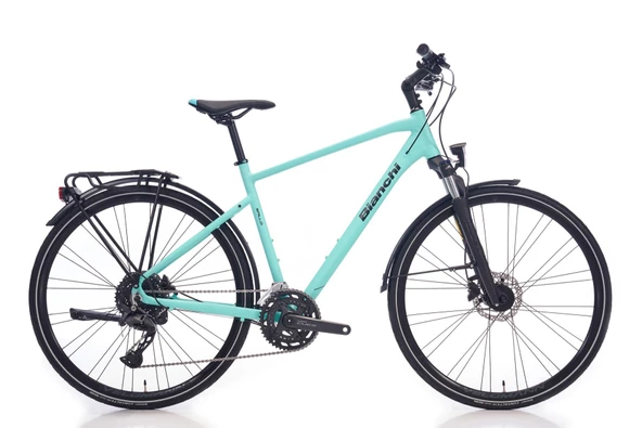 28J BİANCHİ  NEWTOURER CUES 20V HD ŞEHİR BİSİKLETİ - CELESTE - 51 KADRO