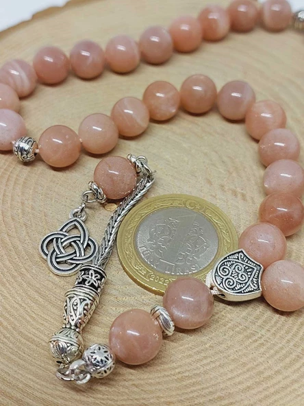 Güneş Taşı 33lük Tesbih 10mm (17600) - Resim 3