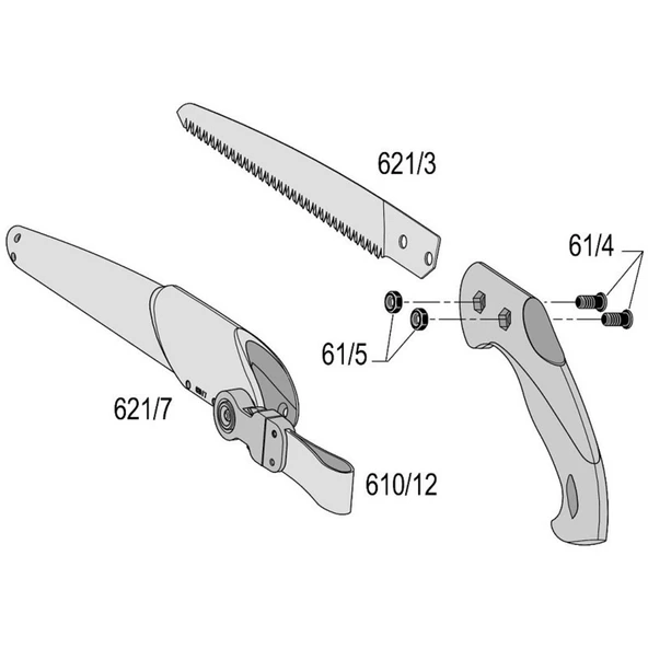 Felco 621 Budama Testeresi - 4