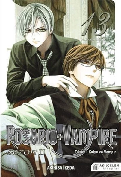 Rosario + Vampire - Tılsımlı Kolye ve Vampir Cilt 13