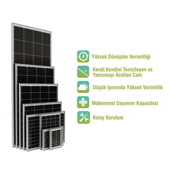 65 W Monokristal Güneş Paneli Solar Panel Mono - 2