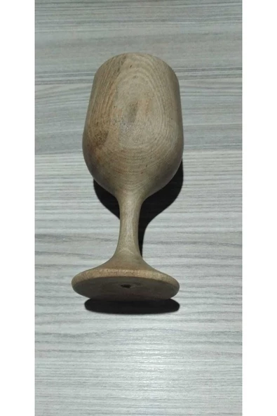 AtaStore Kadeh El Oyması Ceviz Ağacı Kadeh - 4