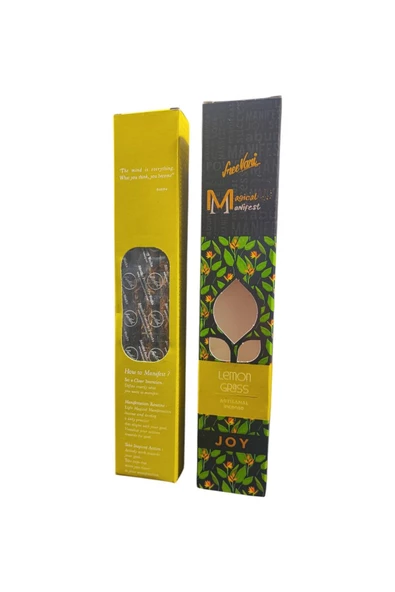 sree vani Lemon Grass Magical Manifest Sanatsal Doğal El Yapımı Premium Kalite Tütsü - 4