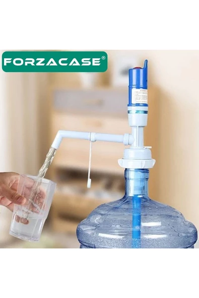 Forzacase Pil ile Çalışan Düğmeli Otomatik Damacana Su Pompası - FC019 - 2