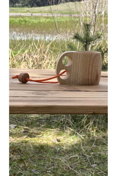 Mvt Wild Kuksa Bardak - Klasik Model Açık Kahve - 5