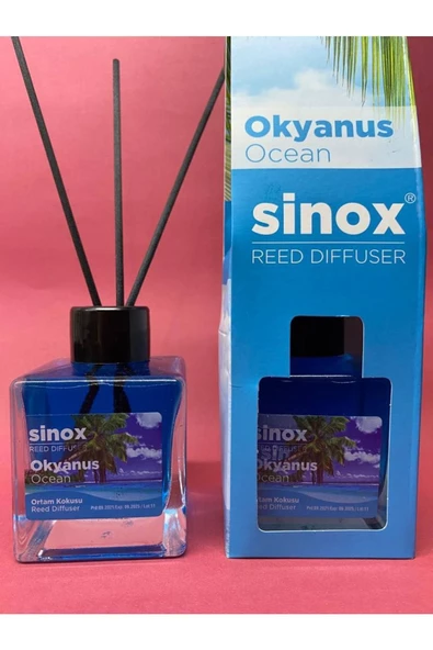 Sinox Bambu Çubuklu Okyanus Oda Kokusu 120 ml 2'li - 3