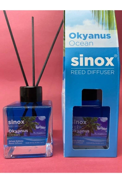 Acuario Sinox 2'li Bambu Çubuklu Okyanus Oda Ofis Banyo Kokusu 120 Ml - 3