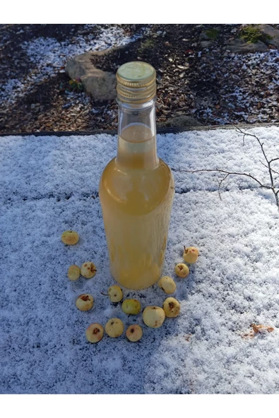 Umut Doğal El yapımı Ekşi Yeşil Dağ Elması Detox Sirkesi 750 ML Ödem Atmaya Yardımcı - 5