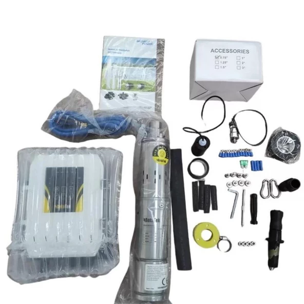 Hegel 110 Volt 13.5 Amper DC Pompalı Tarımsal Sulama Paketi - 2