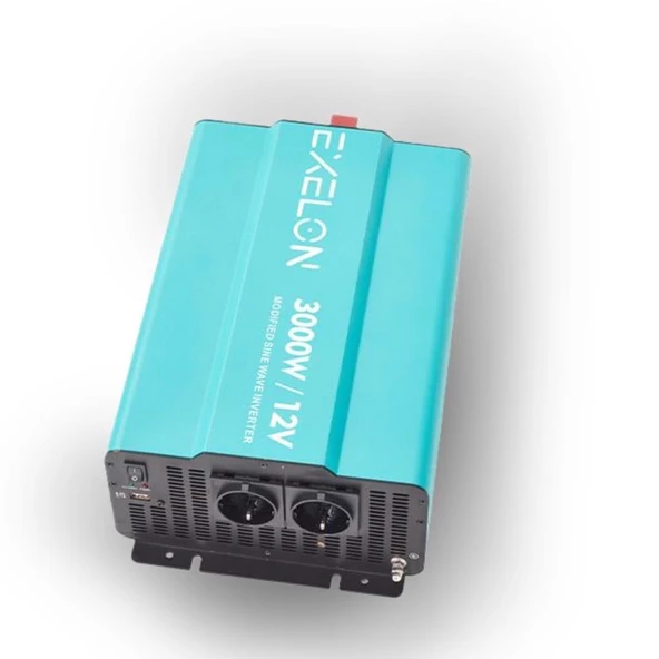 Exelon 12 V 3000W Modifiye Sinüs inverter ürün görseli 1