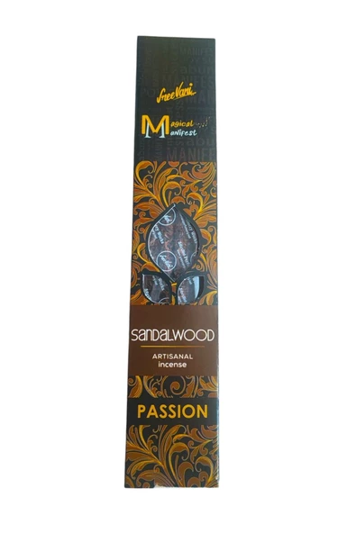 sree vani Sandalwood Magical Manifest Sanatsal Doğal El Yapımı Premium Kalite Tütsü - 2