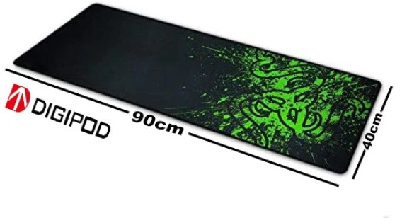 Digipod Razer Goliathus Oyuncu Mousepad 90x40 Cm Kaymaz Dikişli Büyük Boy - 2