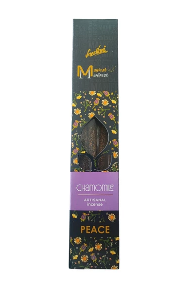 sree vani Camomile (PAPATYA) Kokusu Magical Manifest Sanatsal Doğal El Yapımı Premium Kalite Tütsü - 2