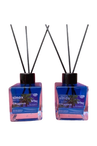 Sinox Bambu Çubuklu Okyanus Oda Kokusu 120 ml 2'li