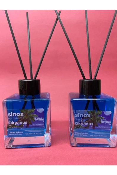 Sinox Bambu Çubuklu Okyanus Oda Kokusu 120 ml 2'li - 2