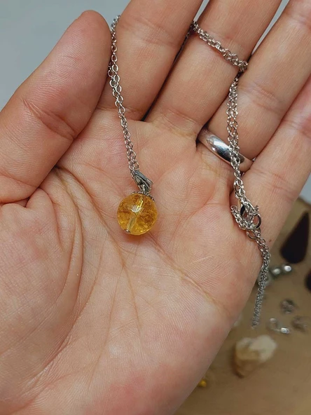 Sitrin Taşı Hediyelik - Kutulu Doğaltaş Başlangıç Seti (56004) - Resim 6