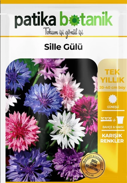 Kontur (centaurea) Çiçek Tohumu 50 Adet - 2