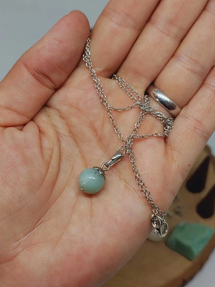 Amazonit Taşı Hediyelik - Kutulu Doğaltaş Başlangıç Seti (56008) - Resim 5