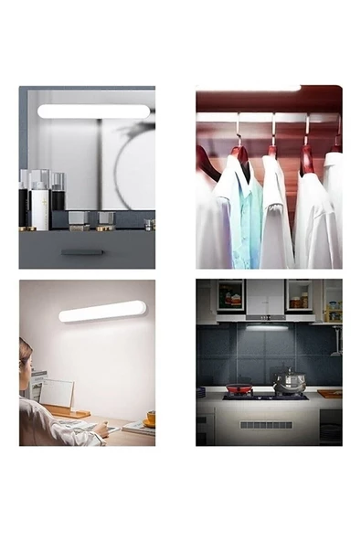 MAS ELEKTRO Cata Şarjlı Martı Ledli Aplik 3 Renk Ct 3200k 4000k 6400k - 2